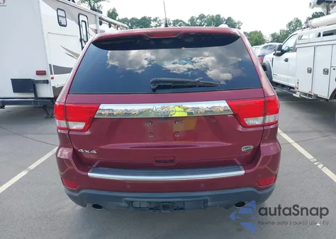 2012 Jeep Grand Cherokee Overland из США, поврежденный, VIN 1C4RJFCT8CC184328